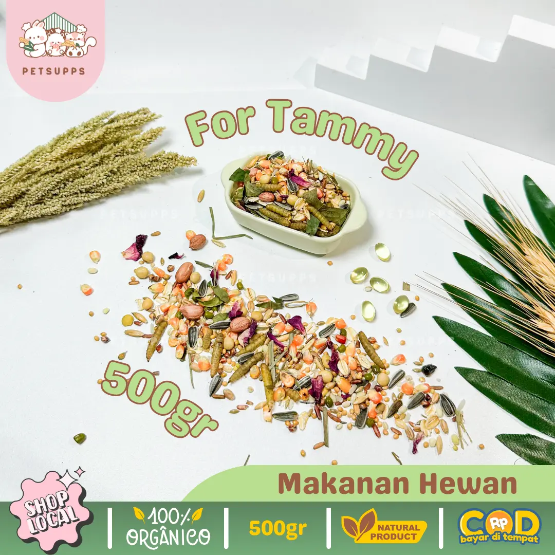 For Tammy Makanan Hamster Premium 500gr with guaranteed analysis