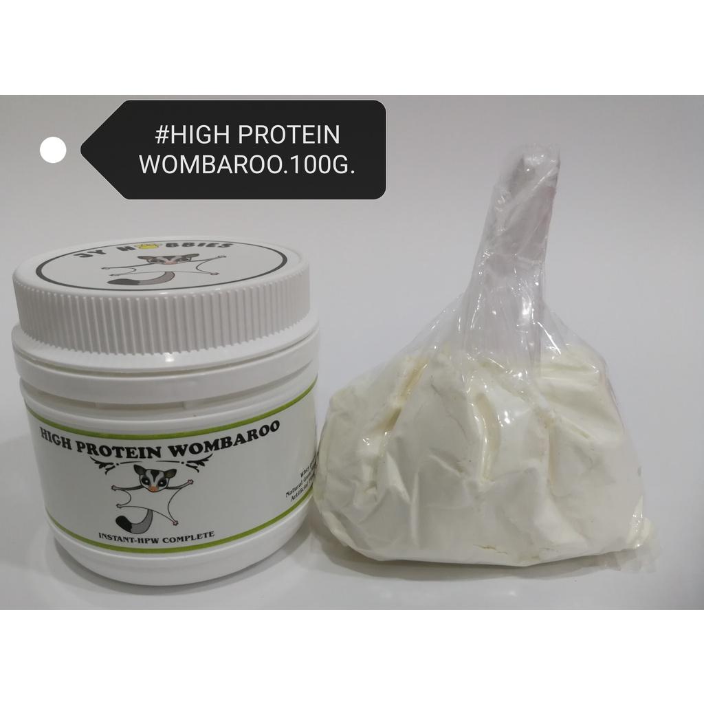 GF001 JY Hobbies Instant HPW Complete 100gram Sugar Glider High Protein Wombaroo Food Feed Makanan