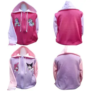 Jaket Anak Perempuan gambar bordir