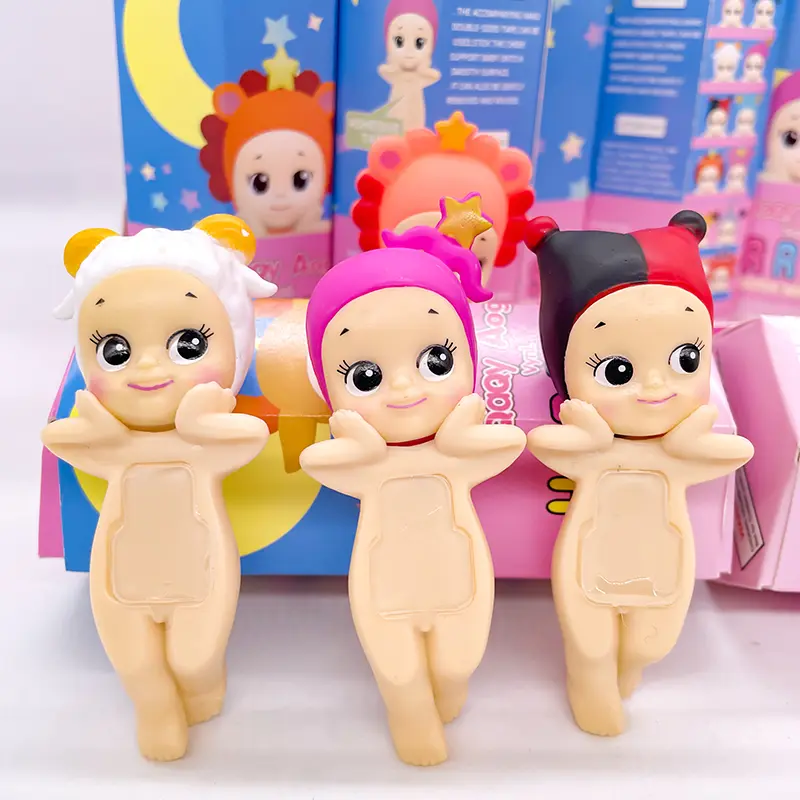 Ukuran kecil 2 inci Sonny Angel Hippers Decorative Mini Figure - Blind Box Harvest Series Fruit and Vegetable & Animal Tempekan Hand Phone - Mobil, Toy 2