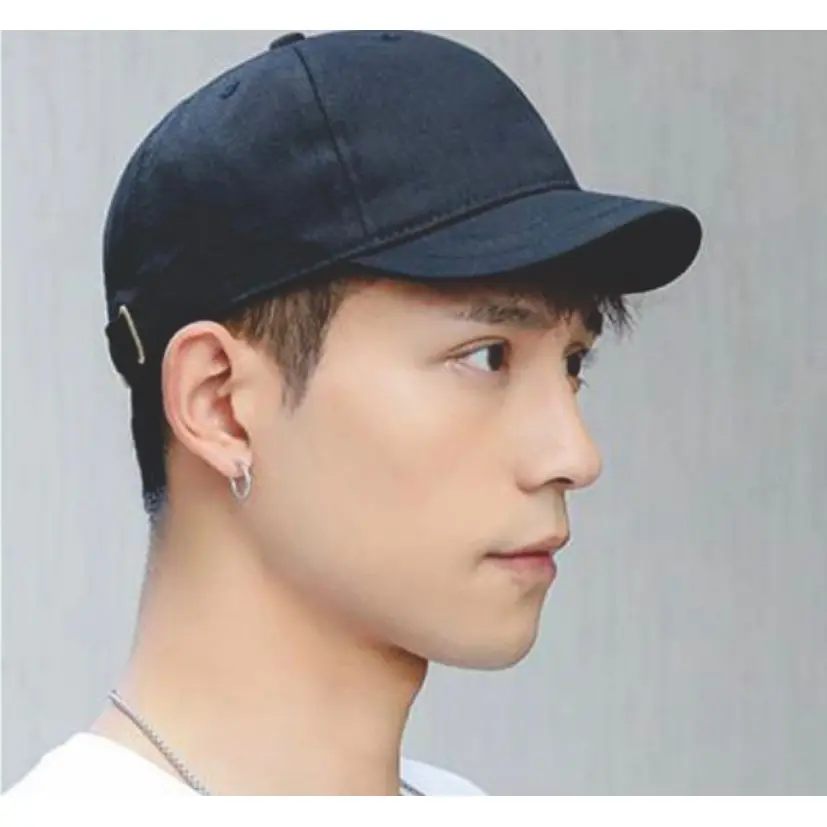 BISA COD Topi Lidah Pendek Polos Classic Japan Style OOTD/ Topi Baseball Lidah Pendek Pria Wanita Terlaris
