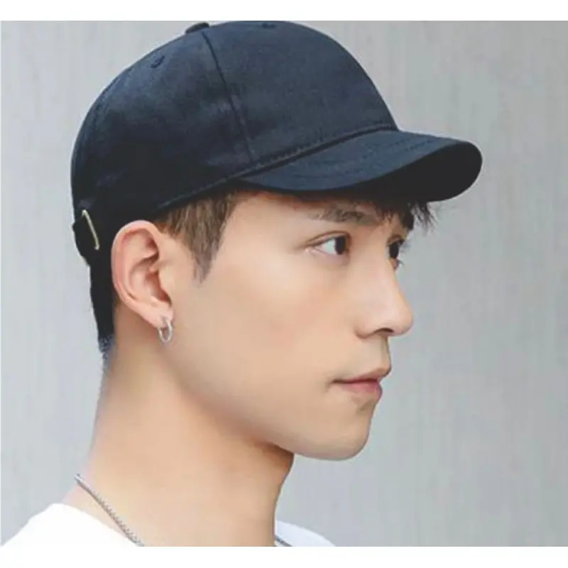 BISA COD Topi Lidah Pendek Polos Classic Japan Style OOTD/ Topi Baseball Lidah Pendek Pria Wanita Terlaris 0