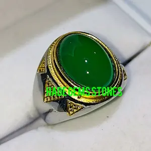 CINCIN TITANIUM BATU AKIK BACAN DOKO OBI 14x10x6mm