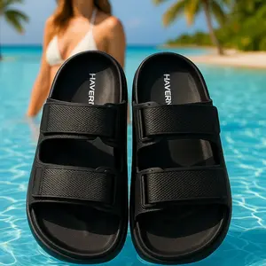 Sandal Pria Keren Ringan Anti Slip Cocok Rumah & Outdoor Tahan Lama hengrun 8016