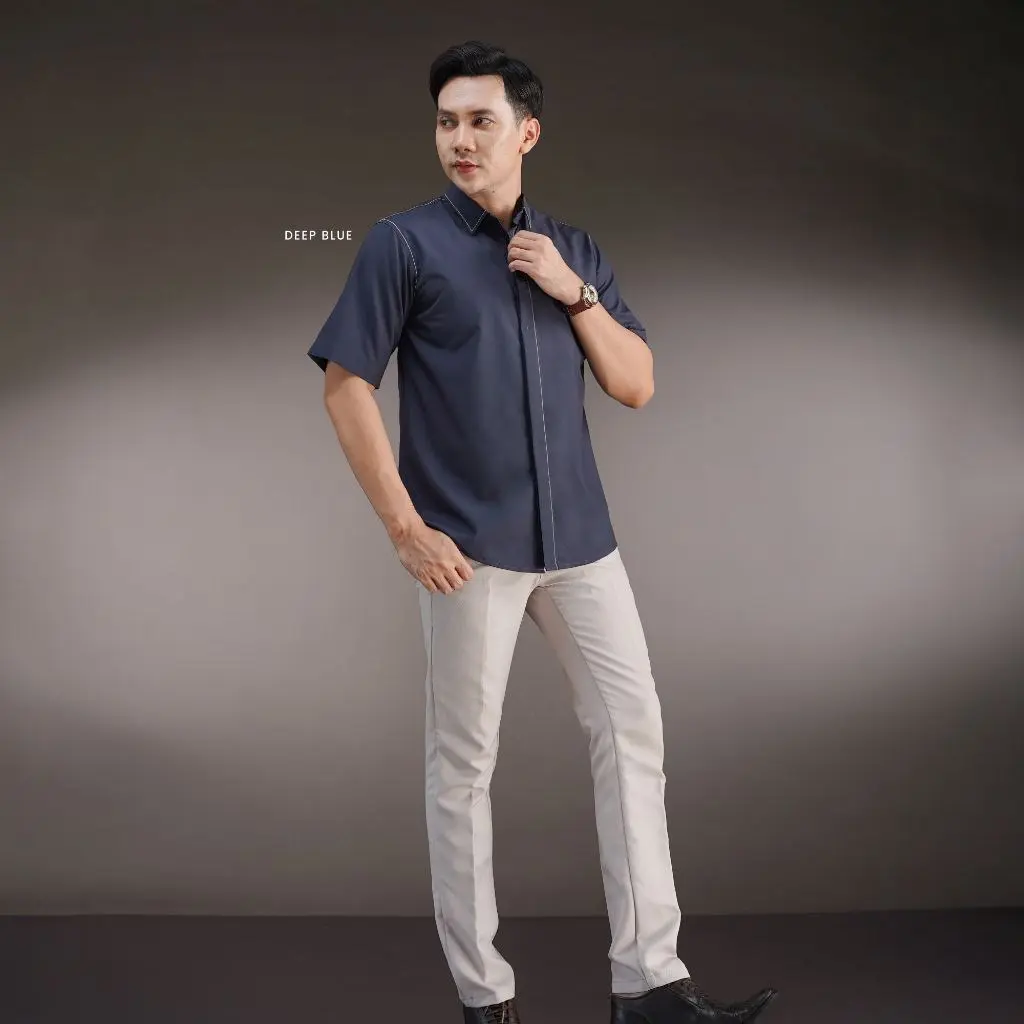 [Koko Lengan Pendek] Deep Blue