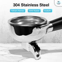 Gambar USEA x One Two Cups | Portafilter Single Spout Stainless Steel 58mm - AL304 - Hitam, Kayu Rosewood dari Usea Official Store Kota Administrasi Jakarta Barat 3 Tokopedia