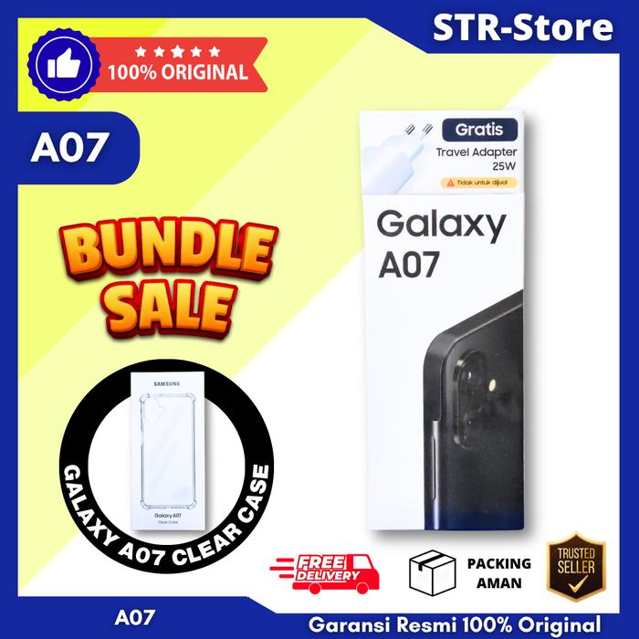 Gambar SAMSUNG A07 8/256 GB SAMSUNG A07 6/128 GB A 07 4/128 GB SMARTPHONE GARANSI RESMI SAMSUNG TERBARU A07 4G 4/64 GB - SAMSUNG A07 - 4GB / 128GB, Violet dari STR STORE . Kota Tangerang Tokopedia