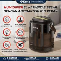 Gambar AKONA Pelembap Udara Nirkabel Kapasitas Besar 3L – Kabut Dingin Ultrasonik Senyap, Antibakteri, Tiga Pengaturan Semprotan + Lampu Malam, Dapat Diisi Ulang USB dan Portabel, Cocok untuk Aromaterapi dan Pelembapan Dalam Ruangan - Lampu Cahaya Hangat Biasa dari Akona Indonesia Kab. Tangerang 1 Tokopedia