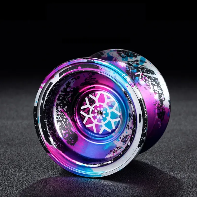 Yoyo Professional Unresponsive Yo yo Metal Edition Magic Yoyo 1/3/5A Aluminum Alloy Yoyo Game Responsive High SpeedYoyo for Kids