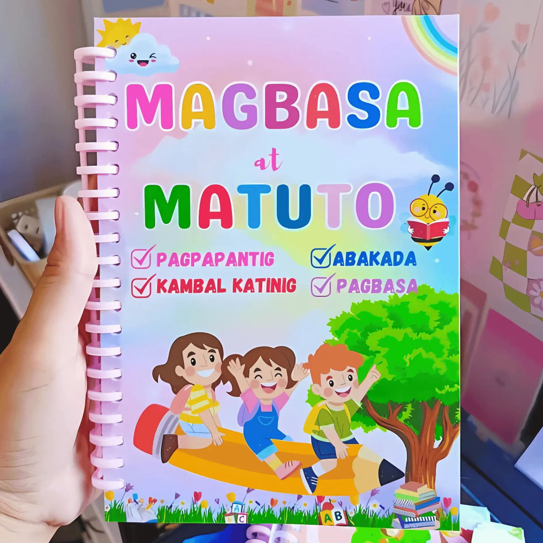 Magbasa at Matuto – Filipino Reading Book for Kids | Learn to Read Tagalog | Educational Learning for Preschool