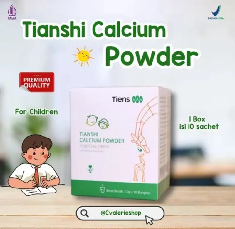 KALSIUM ANAK TIENS UNTUK PERTUMBUHAN TULANG & KECERDASAN ANAK 0