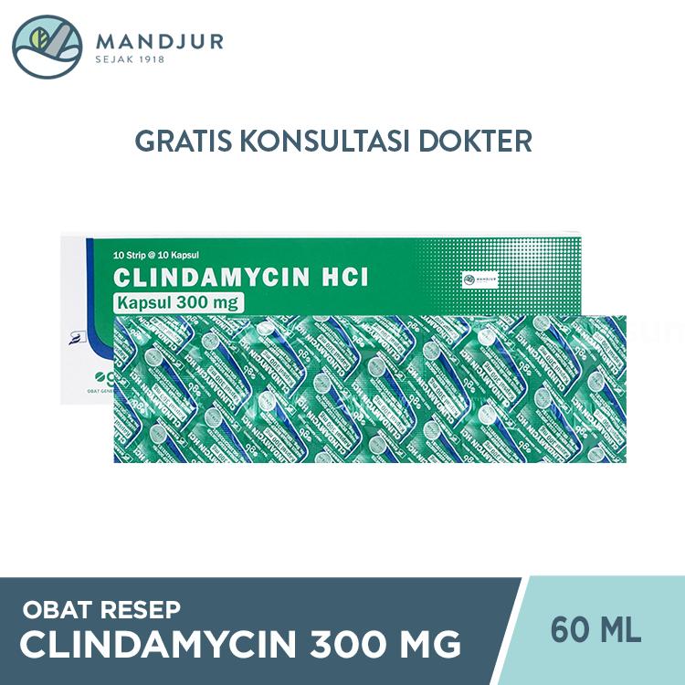 Clindamycin Bernofarm 300 mg Strip 10 Kapsul