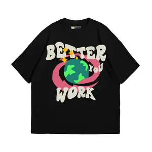 Capruk.Clo Reguler T-Shirt Better You Work Kaos Pria Wanita Premium Polyester 24s DTF Kaos Streetwear Distro Premium