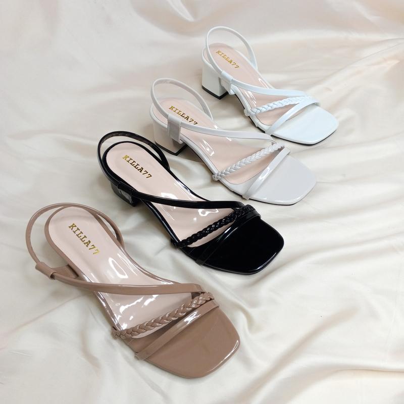 Product Introduction of KILLA77 SANDAL WANITA HEELS 5CM HAK TAHU PARTY TERBARU KEKINIAN 37