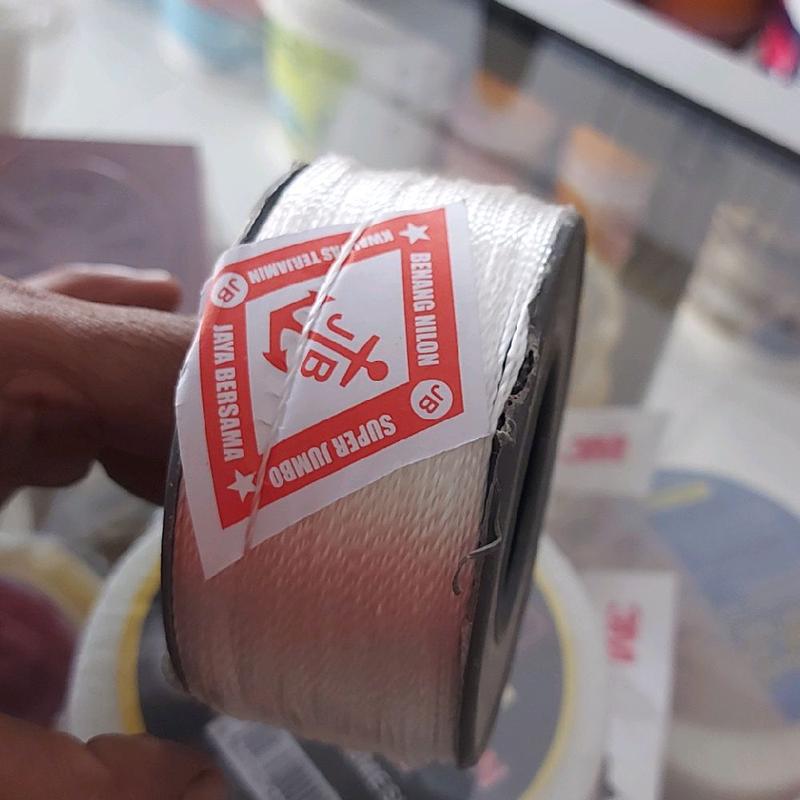 Benang Nilon Rol Jumbo Tukang Isi 10pcs Panjang 35meter/Roll 8