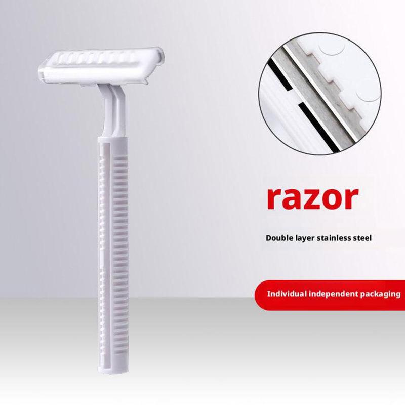 Dao cạo rách dùng một lần kèm kem cạo cho du lịch và sử dụng tại khách sạn – bộ…