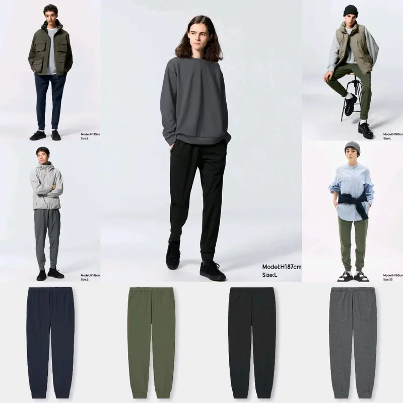 GU BY UNQL MEN'S DRY STRETCH JOGGER PANTS. 0
