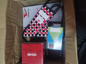 Product Review of Timing Combo Kit Set+Fan Belt+Water Pump for Perodua Kelisa Kenari Viva 850 & 1.0 Myvi 1.0 (1 SET) '111YU25' from M**D I**N 0