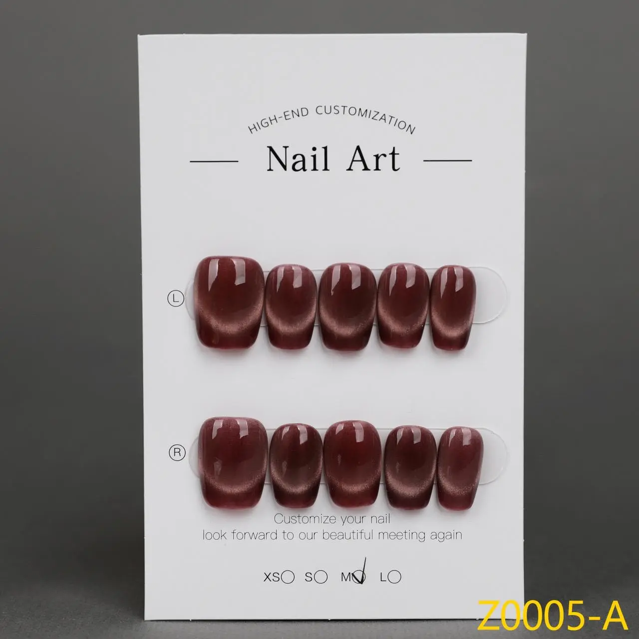 Serenity Beaute- Pageant Nail Art- High Quality Clip on Nails