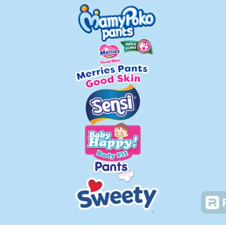 2 ball Popok Mamypoko dan merk lainya diapers