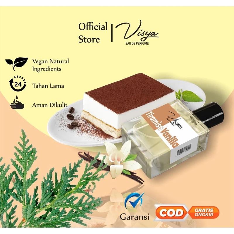 Product Introduction of Parfum Vanilla Cake Viral Cream Minyak Wangi Aroma Kue Lembut manis Parfum Pria Wanita Unisex Wangi Creamy Coffe Mango Banana 4
