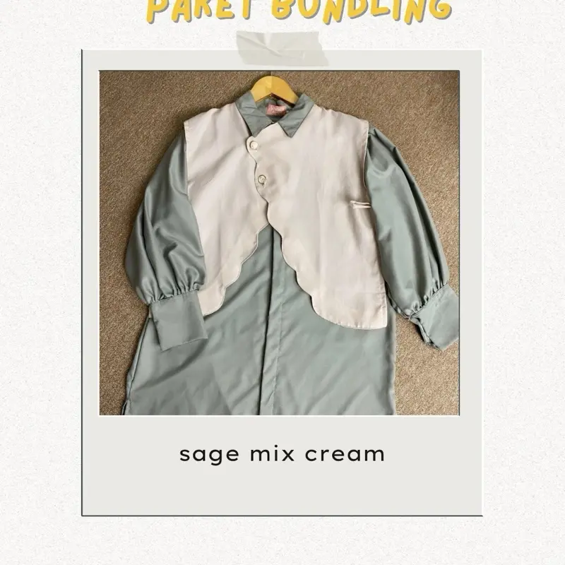 Bundling HEMAT rachel top mix lily vest 7