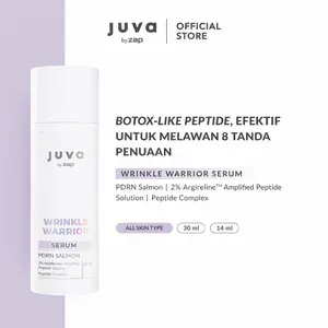 [ Big Size ] Juva by Zap Wrinkle Warrior Serum 30 ml - Serum Aging dengan kandungan Argireline Peptide