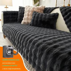 funda para sofá Funda para Cojín de Sofá de Peluche Suave, Protector de Invierno Amigable con Mascotas, Protección para Muebles para Sala de Estar Dormitorio Oficina