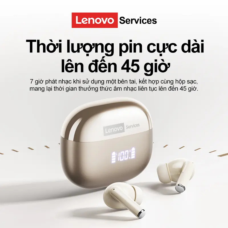 Tai nghe không dây lenovo LE232 ANC với khử tiếng ồn, cuộc gọi rõ nét và âm trầm sâu, tai nghe Bluetooth 6.0 với màn hình hiển thị pin LED, thời gian phát nhạc lên đến 45 giờ, ENC cho cuộc gọi rõ ràng khi đi làm và du lịch | BigBuy360 - bigbuy360.vn Tai nghe không dây lenovo LE232 ANC với khử tiếng ồn, cuộc gọi rõ nét và âm trầm sâu, tai nghe Bluetooth 6.0 với màn hình hiển thị pin LED, thời gian phát nhạc lên đến 45 giờ, ENC cho cuộc gọi rõ ràng khi đi làm và du lịch | BigBuy360 - bigbuy360.vn