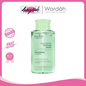 Wardah Nature Daily Calm & Soothe Micellar Water 240ml - Micellar Water Gentle For Sensitive Skin