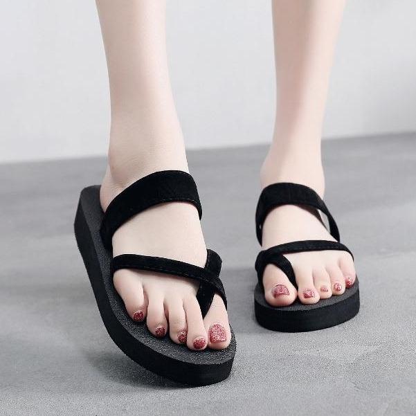 Dép Xỏ Ngón Mềm Mại Và Thoải Mái Hàng Mới Về Mùa Hè Dành Cho Nữ Phong Cách Thường Ngày Chống Trượt Nhẹ Dép Ngầu Thích Hợp Cho Bàn Chân Nhấn Giày Đi Biển Dép Gót Phẳng Thoải Mái # M109dép tông nữ
