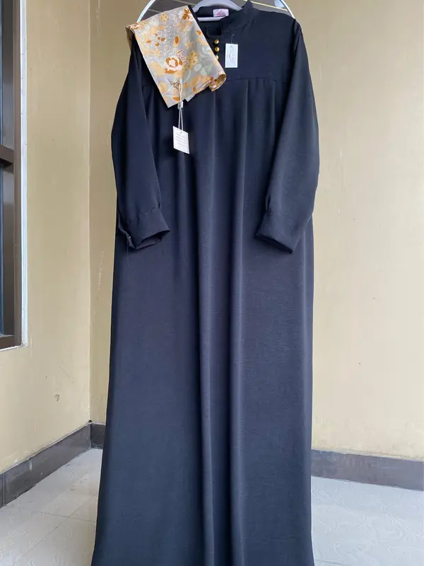 GAMIS SALSA SET HIJAB / GAMIS SALSA CRINKEL SET HIJAB PREMIUM MOTIF / SALSA DRESS SET HIJAB PREMIUM CRINKLE AIRFLOW 2