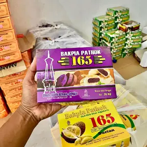 bakpia pathok kering rasa ubi ungu isi 20 oleh oleh tradisional Yogyakarta Snack