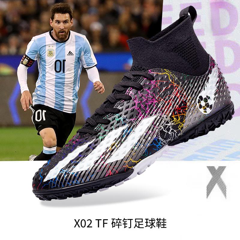 Product Introduction of Giày Bóng Đá Messi World Cup Cho Nam Và Nữ, Giày Cao Cổ Có Gai Và Đinh Gãy, Thi Đấu Tập Luyện Chuyên Nghiệp Cho Học Sinh, Trẻ Em Và Bé Trai Sneaker Sport Giày Thể Thao 21