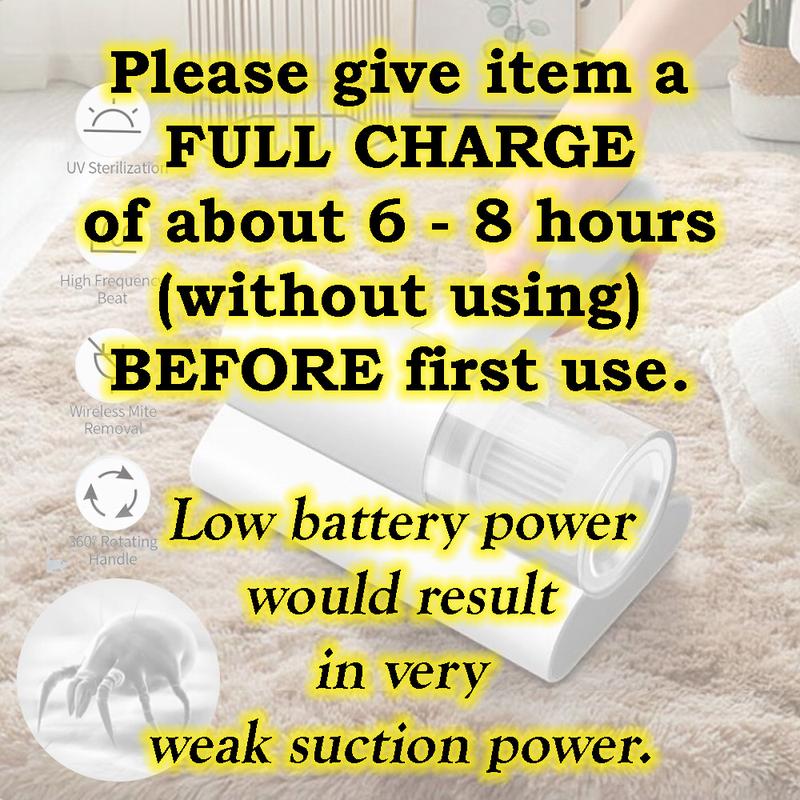 Product Introduction of Anti Dust Mite Cordless Vacuum Cleaner 1