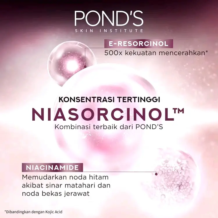 Paket Pond's Bright Miracle Ultimate Clarity Niarsocinol For Brightening -  Facial Pencerah Wajah 3