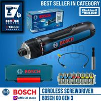 Gambar BOSCH GO Gen 3 Obeng Baterai Cordless Screwdriver 3.6 Volt Gen3 USB dengan Ketinggian 41mm, Lebar 41mm, Panjang 192mm, dan Max Torque 5Nm - Bosch GO Gen 3 dari Belanja Teknik Kota Bogor 1 Tokopedia