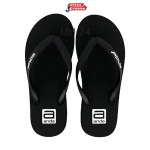 Sandal Jepit Pria motif anda kasual sandal pria terbaru terlaris Sendal jepit Karet kekinian