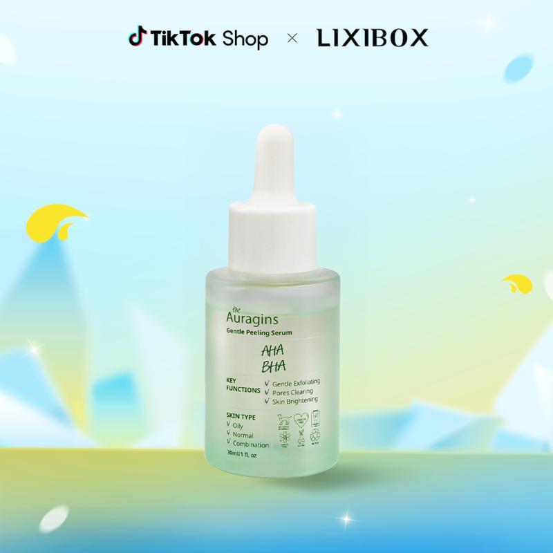  Serum Tẩy Tế Bào Chết The Auragins 7.5% AHA + 0.5% BHA Hỗ Trợ Chăm Sóc Da Skincare Nữ Women Tinh Chất 