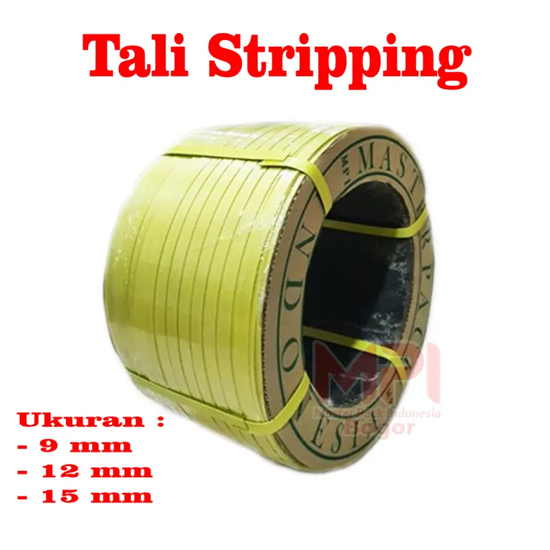 Tali Strapping Band - Tali Packing Barang - Tali Klem - Tali Klam Berat 7 Kg - Master Pack Indonesia Bogor 0