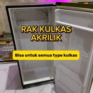 RAK TATAKAN KULKAS AKRILIK AWET