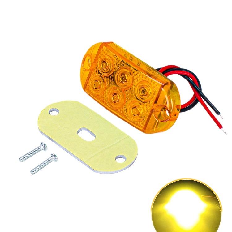 Bộ 2 đèn 6 bóng chớp nháy dùng chung 12V-80V cho xe tải chất lượng tốt Phụ Tùng