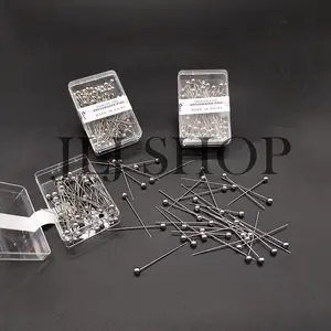 Jarum pentul perak pins / jarum pentul dressmakers perak