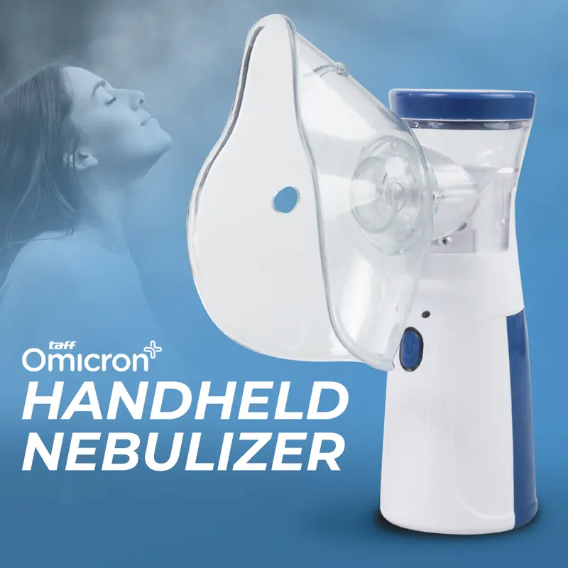 Alat Terapi Pernapasan Handheld Inhaler Nebulizer Machine USB Charge - JSL-W302 0
