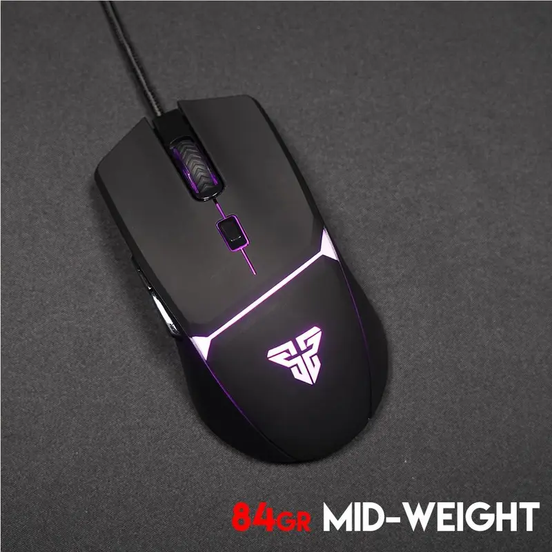 Mouse Gaming Macro Fantech VX7 Crypto RGB Gaming Mouse Computer 8