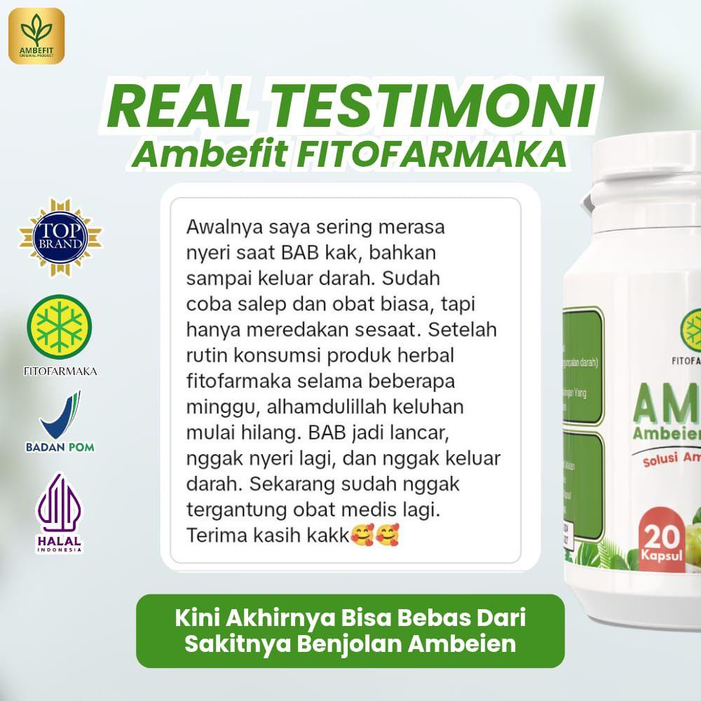 Paket 3 Botol Ambefit Suplemen Wasir Ambeien Herbal Cina TCM 20 Kapsul Halal Bpom Paket 3 Botol Ambefit Suplemen Wasir Ambeien Herbal Cina TCM 20 Kapsul Halal Bpom