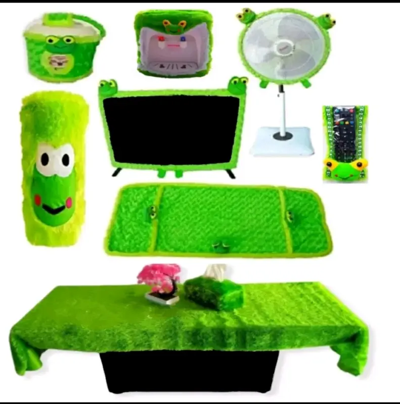 Paket Hemat Homet 9IN1/ GKM Set Bando tv-remot-kipas-magicom-kulkas-galon-dispenser-sarung tisu-taplak meja tahan lama bisa dipakai ulang 1