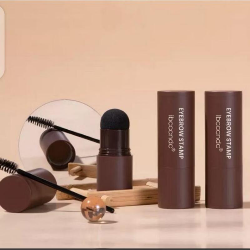 IBCCCNDC Eyebrow Powder Cetakan Alis Eyebrow Stempel Alis Stamp Alis Tahan Air dan Lama 6