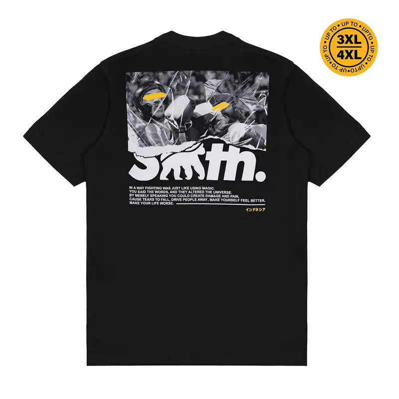 House of Smith T Shirt Nf Black #22 - Kaos Pria Lengan Pendek