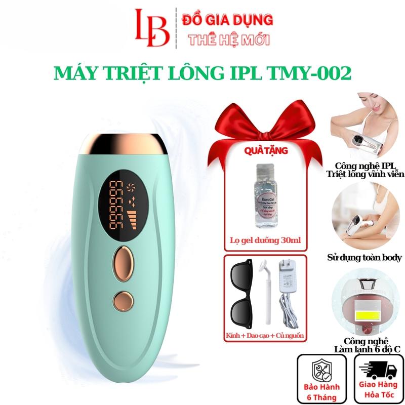 Máy tẩy lông cầm tay IPL TMY-002 hàng chính hãnġ máy tẩy lông toàn thân chân tay vùng kín nách. Đổi Mới 30 Ngày Đầu